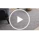 Alfombra de lana TAHAR 99001G gris - TEJIDA A MANO bucle, Rombos, boho
